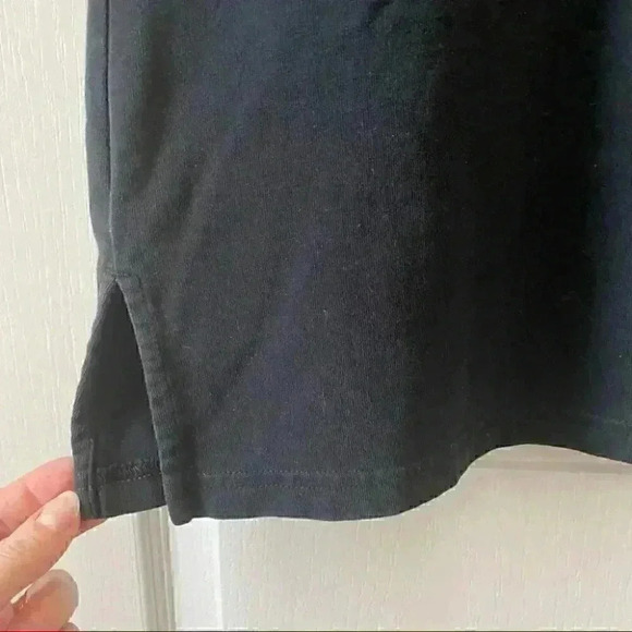 Lauren Ralph Lauren Dress  Black Sleeveless Lace Up V Neck Tunic Size Small - Picture 8 of 16